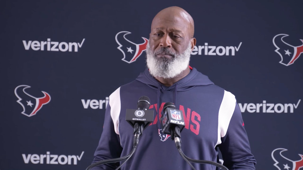 HC Lovie Smith  Press Conference recapping Texans vs. Chiefs (12-19-2022)