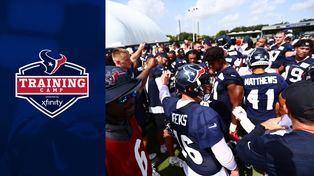 With the fastapproaching start of Houston Texans training camp
