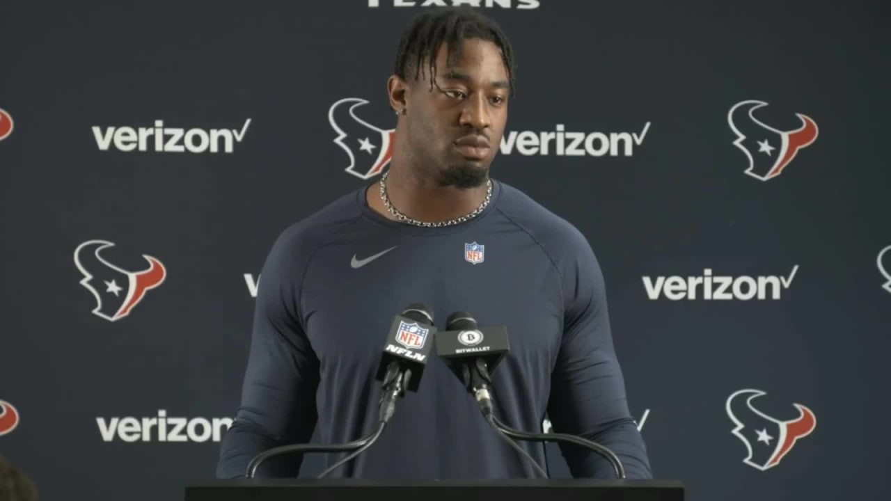 DL Ogbo Okoronkwo | Press Conference Ahead Of Texans Vs. Cowboys (12-6 ...