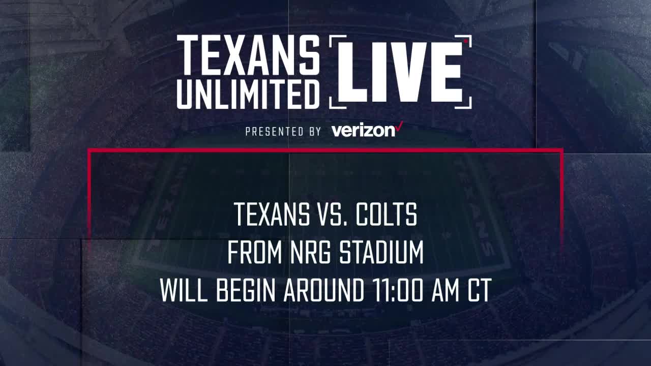 Preseason Game 1  Texans Unlimited LIVE