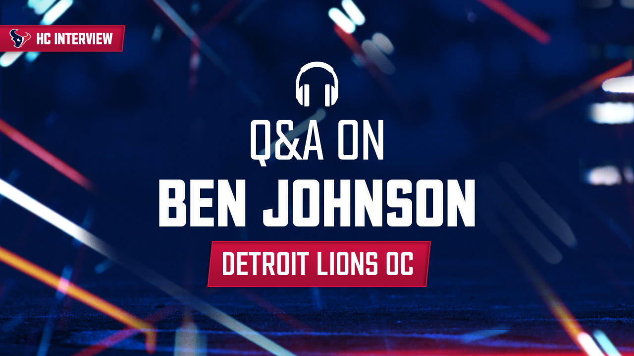 Q&A about Lions OC Ben Johnson as HC candidate