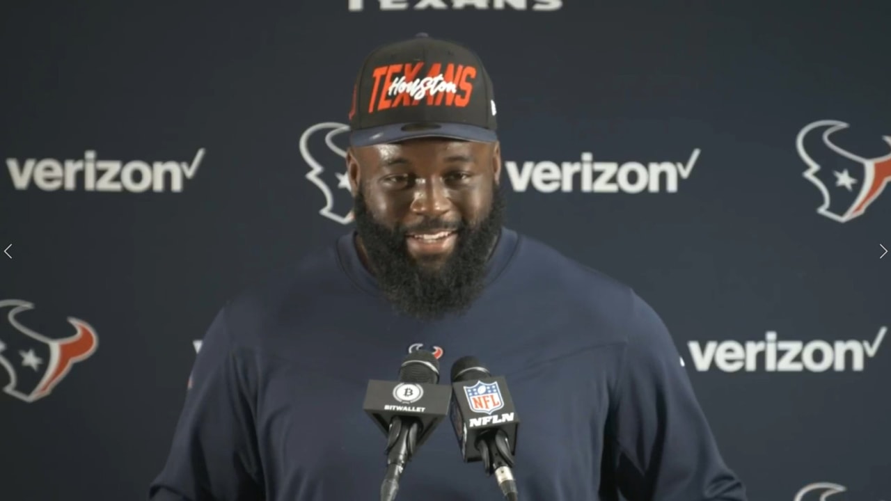 In the lab with Texans' Maliek Collins: working on pass rushing 'craft,'  aiming for big 2023 season