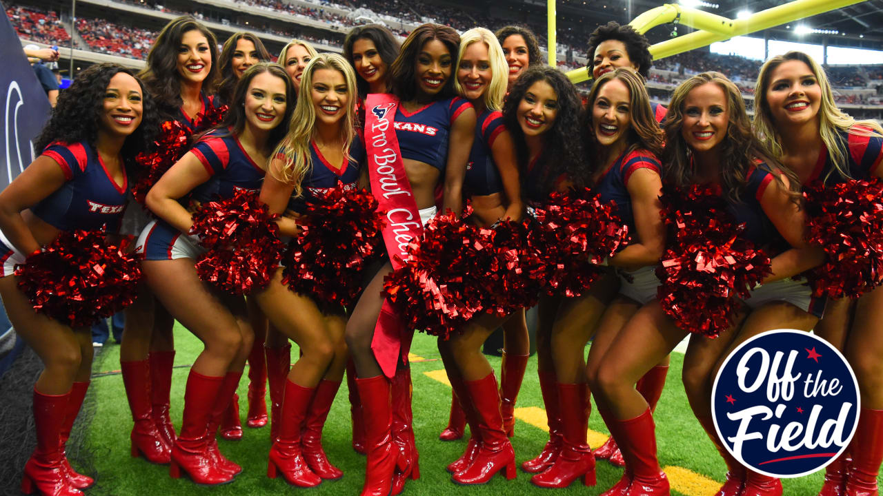 BTS of Gameday with the Houston Texans Cheerleaders