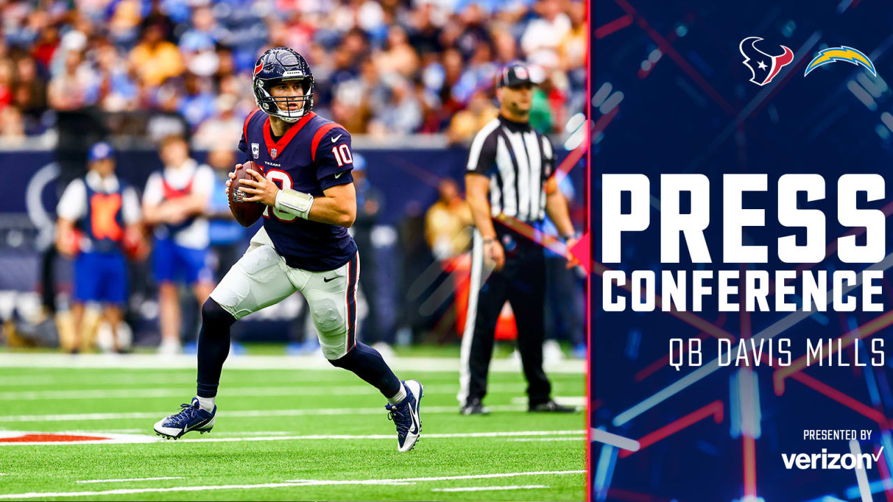 QB Davis Mills  Press Conference recapping Texans vs. Titans (12-24-2022)