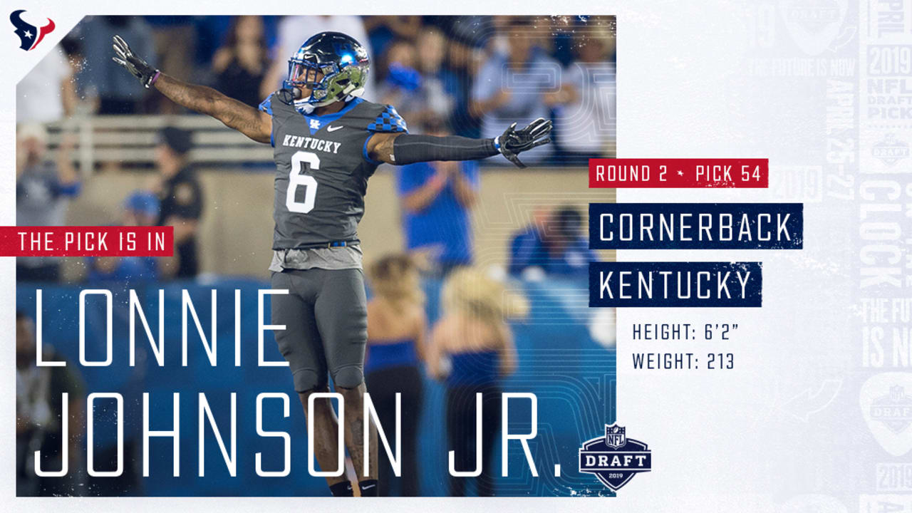 Texans' Lonnie Johnson Jr. determined to raise his game