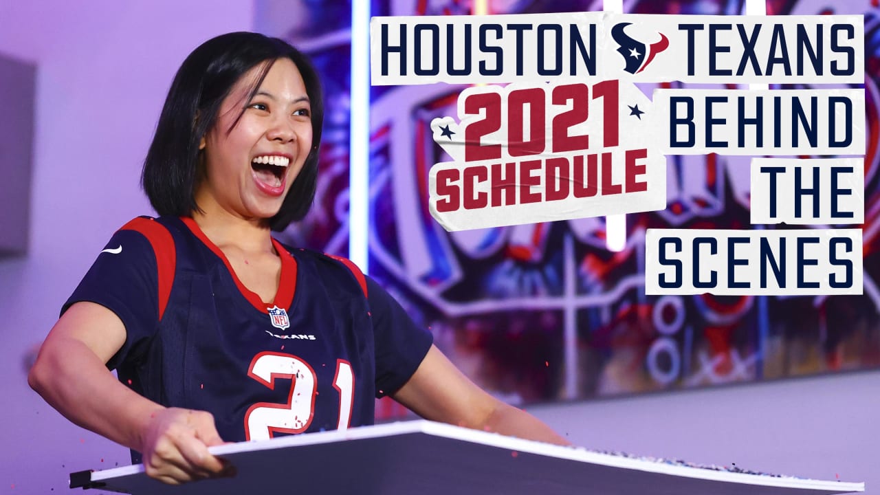 Houston Texans 2021 schedule released