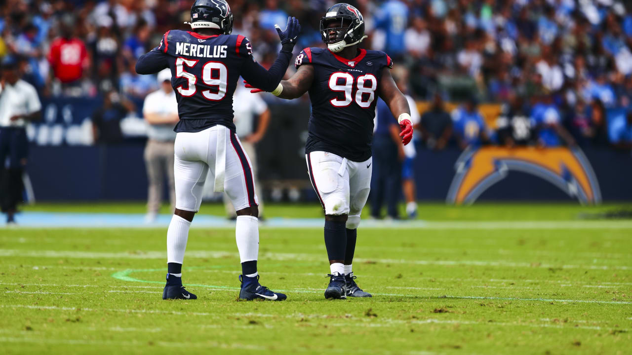 Houston Texans had a pair of starters, LT Laremy Tunsil and S Jimmie Ward,  back for Wednesday's practice.