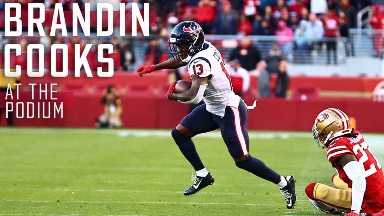 Brandin Cooks of the Houston Texans catches the ball for a touchdown  News Photo - Getty Images