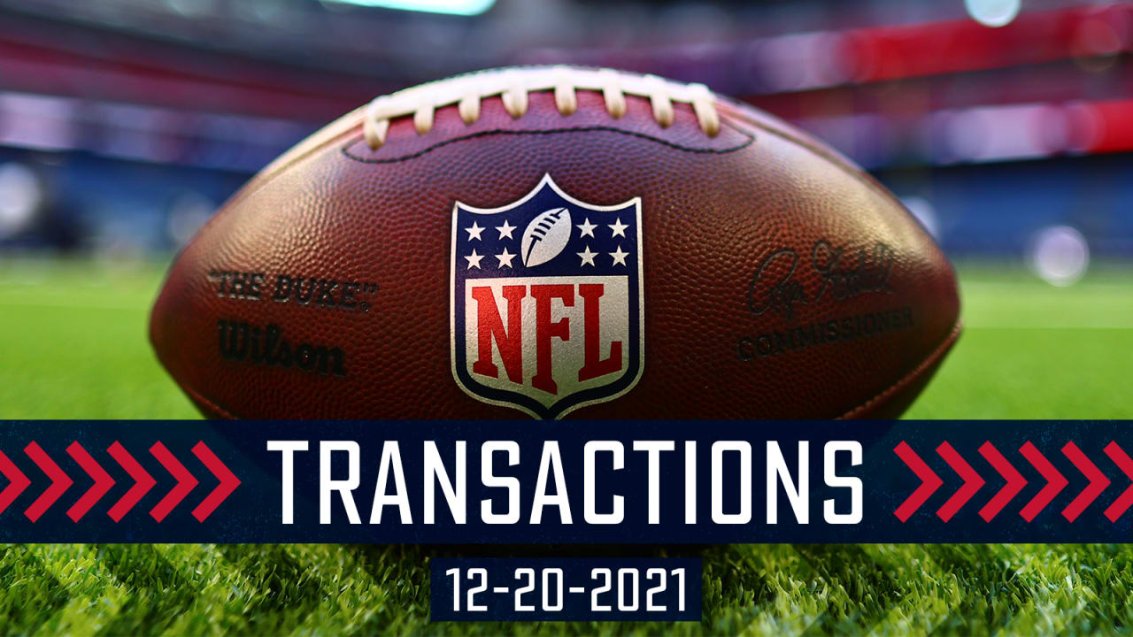 Nfl transactions deals