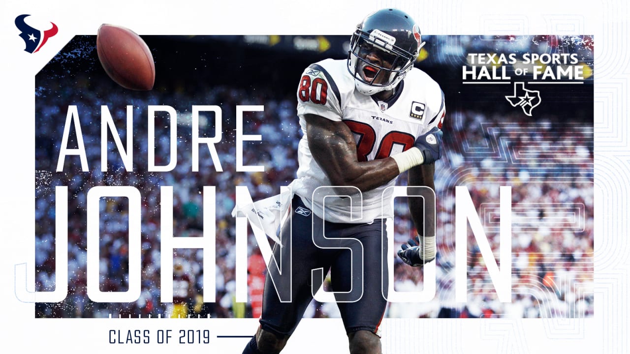 Andre Johnson To Be Inducted Into Texas Sports Hall Of Fame