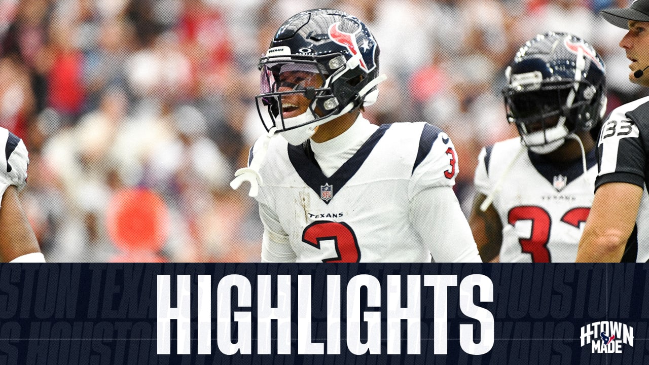 The Houston Texans vs. the Chicago Bears highlights