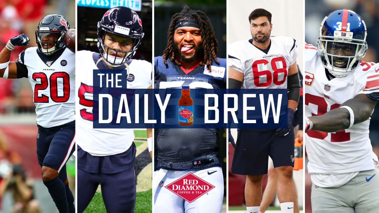 Game week is finally here! Plus, more on the Texans uniform changes to  comeand J.J. Watt once played the bongos for Jimmy Buffett.