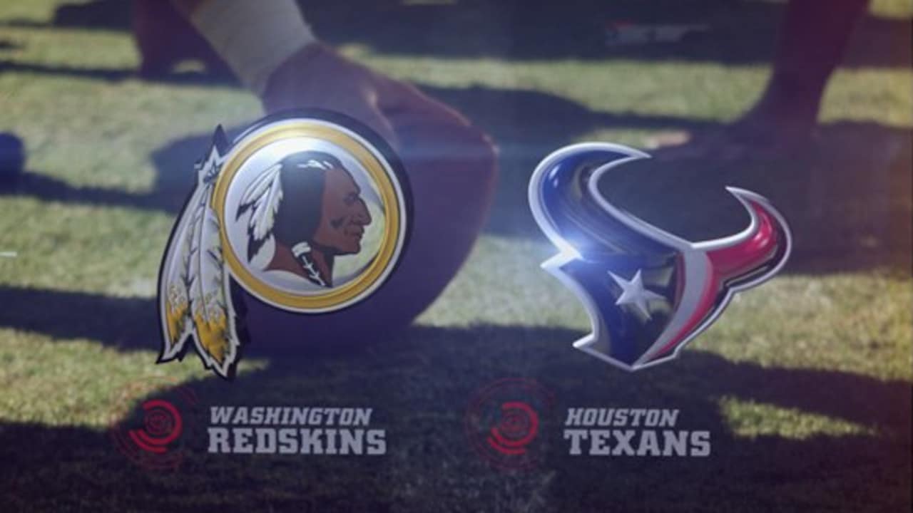 Game Highlights: Redskins vs. Texans