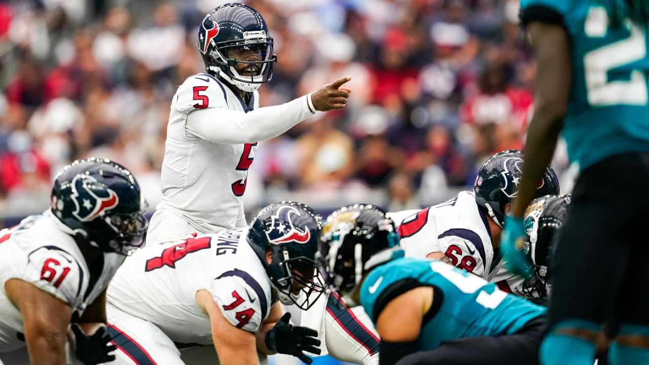 Team and player notes from the Houston Texans Week 1 matchup with the