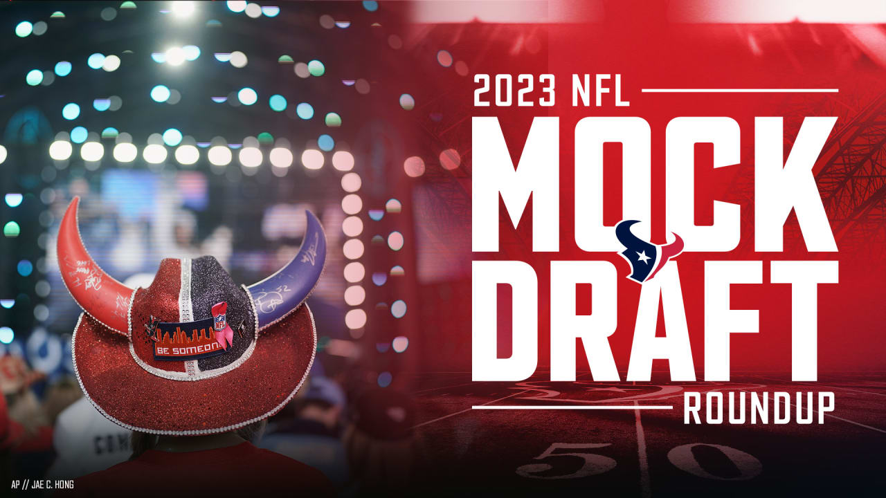 In the latest round of mock drafts since the Combine, experts have the  Texans taking a wide receiver with the 12th overall pick in the NFL Draft.