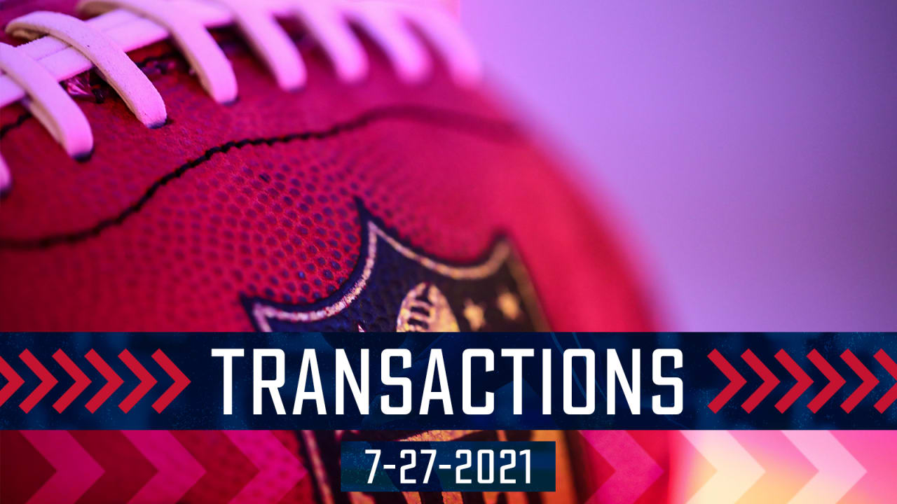 The Houston Texans made roster moves.