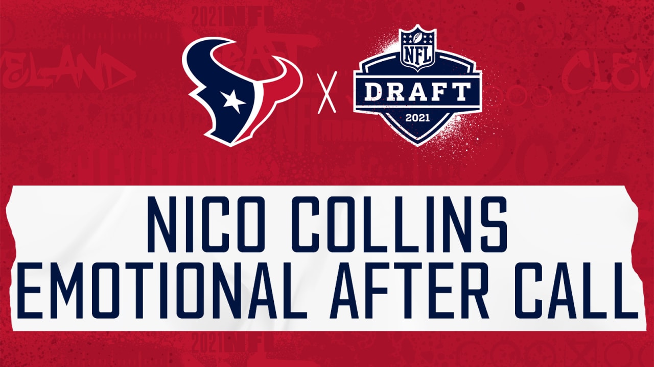 Nico Collins drafted in third round by Houston Texans in NFL draft