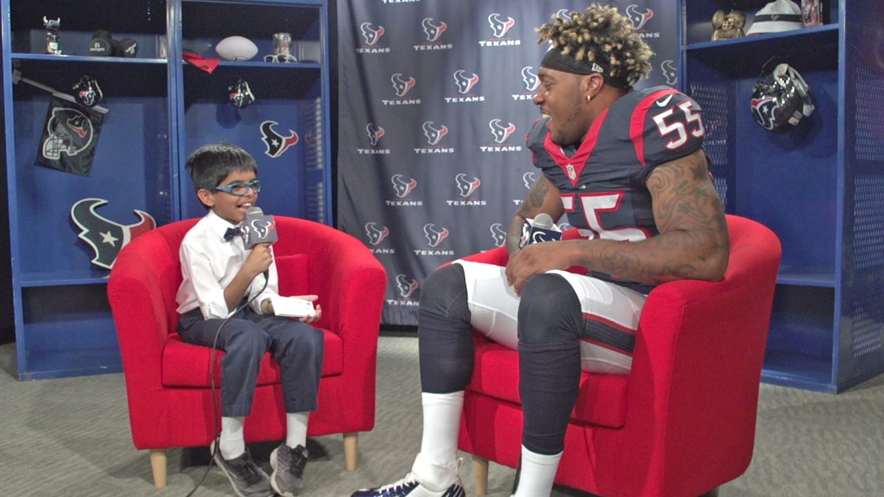 Kid Reporter LB Benardrick McKinney