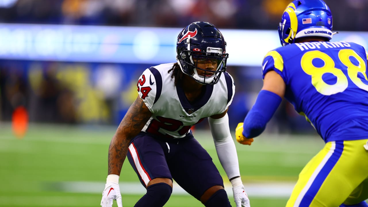 Derek Stingley Jr. made his much-anticipated NFL debut in Friday's  preseason game against the Los Angeles Rams.