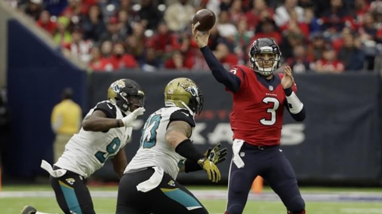 Tom Savage's new role with Texans full of playoff pressure