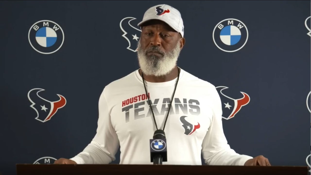 Texans coach Lovie Smith followed through with winning, not