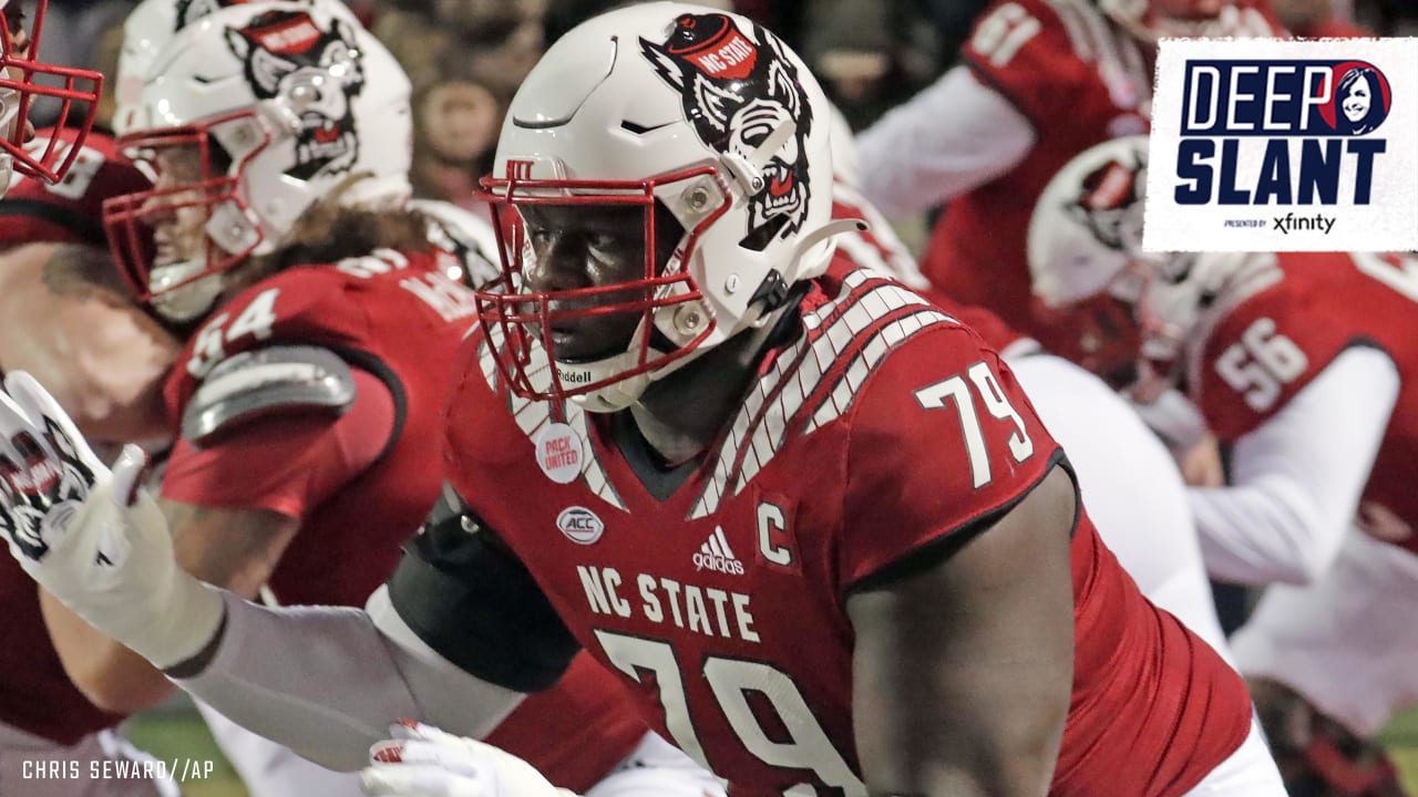 Ikem Ekwonu of Charlotte, NC State a top NFL Draft prospect