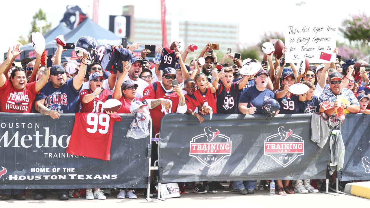 Texans announce dates and times for open practices at 2019