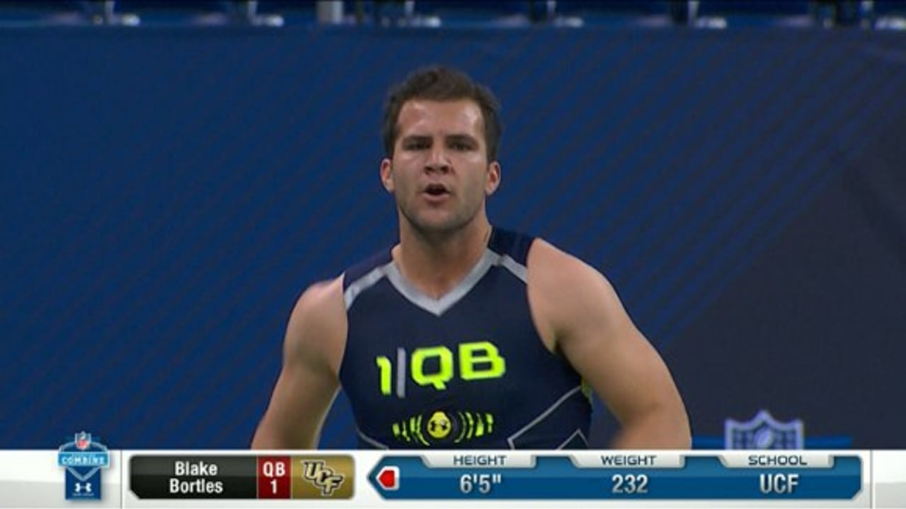 Blake Bortles keeps buzz going at pro day but also demonstrates