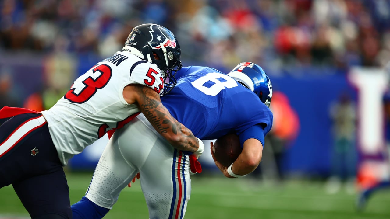 Houston Texans LB Blake Cashman came up with some game-changing