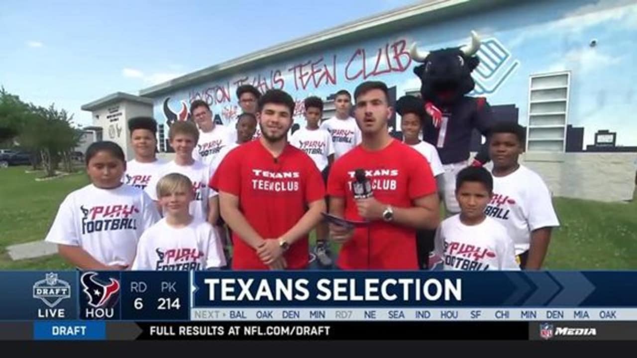 Texans select LB Peter Kalambayi at No. 214