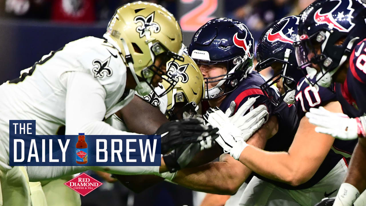 There won't be joint practices this week between the Texans and Saints.  Plus, we look back at a few tidbits from Saturday's preseason game, and  remember Houstonian Patrick Swayze.