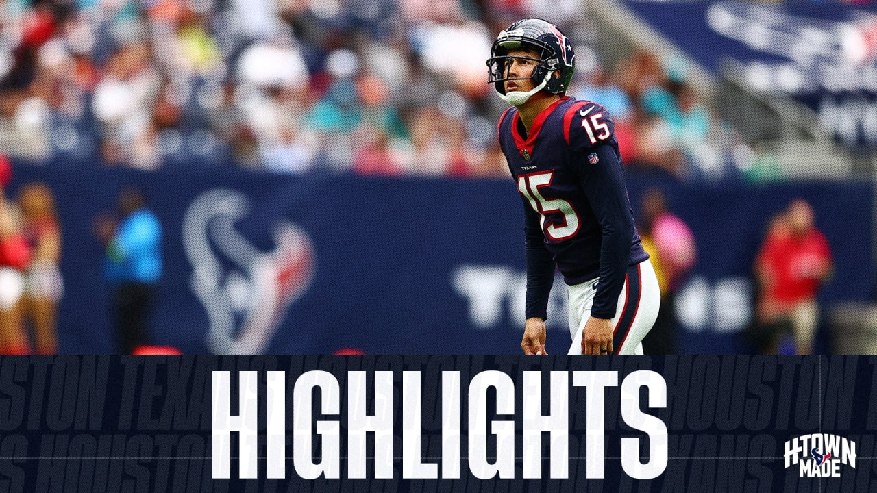 Texans - Dolphins Highlights