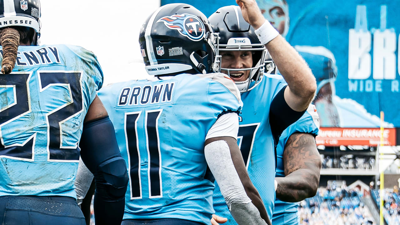 Titans' Ryan Tannehill bids farewell to A.J. Brown on social media