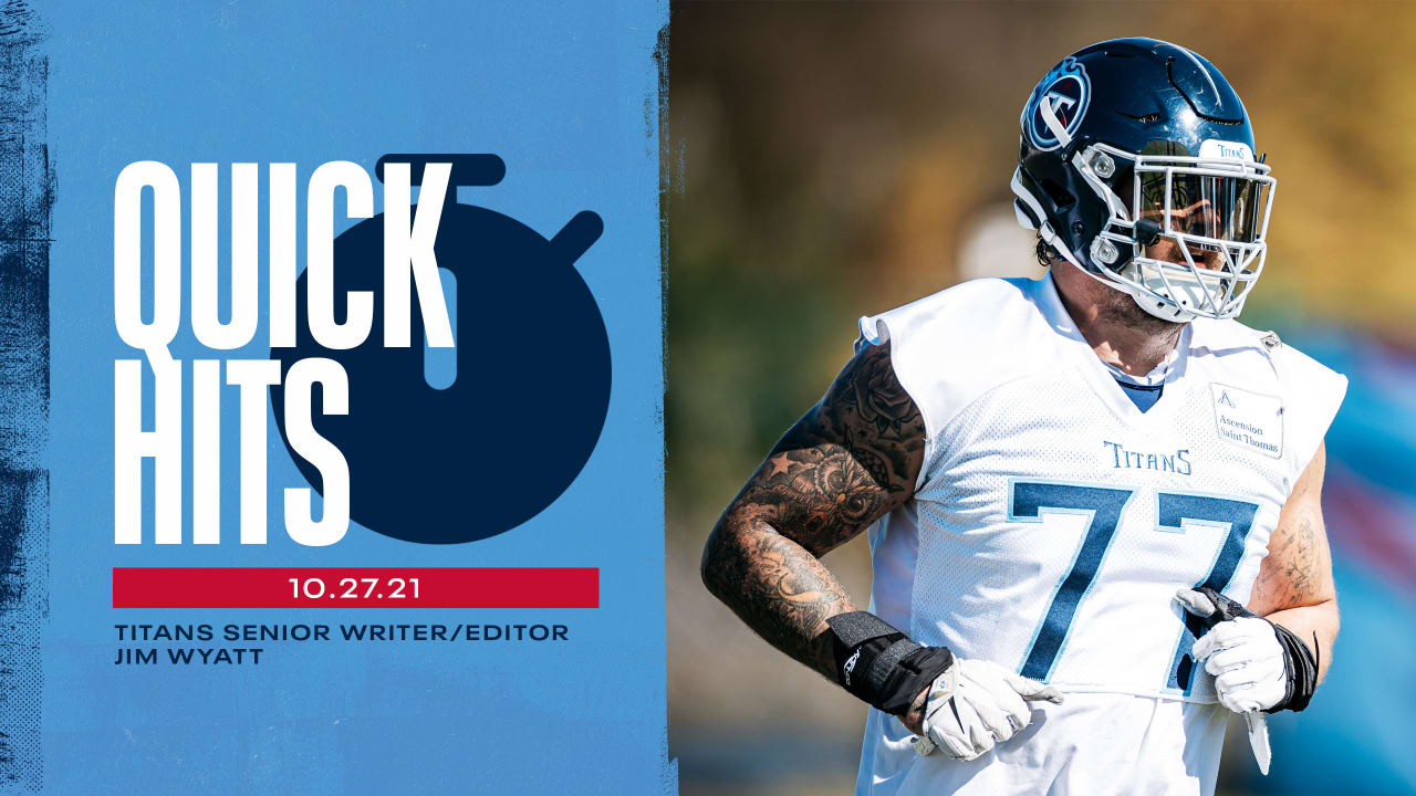 Quick Hits After Wednesday's Titans Practice - Vimarsana News