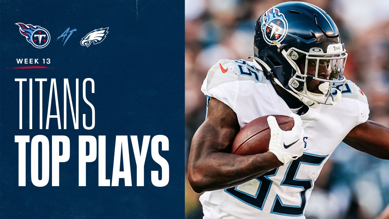 Titans' Top Plays vs. Eagles Week 13 Game Highlights