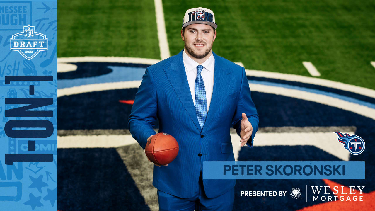 The Titans Select Offensive Lineman Peter Skoronski With 11th Overall Draft  Pick - The Sports Credential