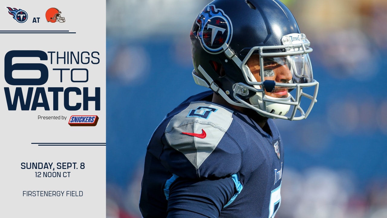 6 Things to Watch for the Titans in Sunday's Game vs the Browns - Maury  County Source