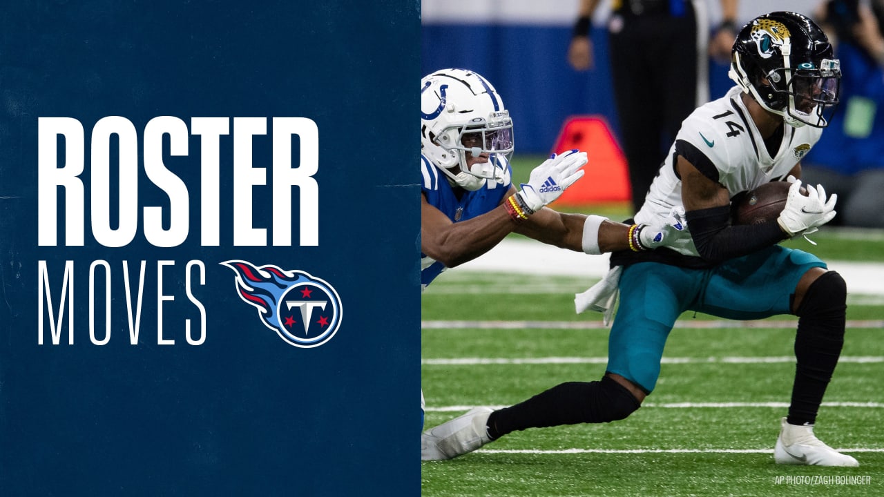 Roster Moves: Titans Add WR Terry Godwin, Waive WR Juwan Green