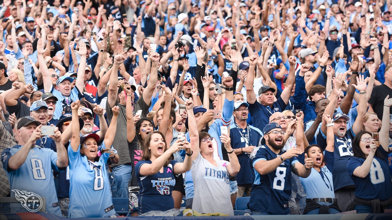 Titans Fans at Week 5 Game vs. Bills