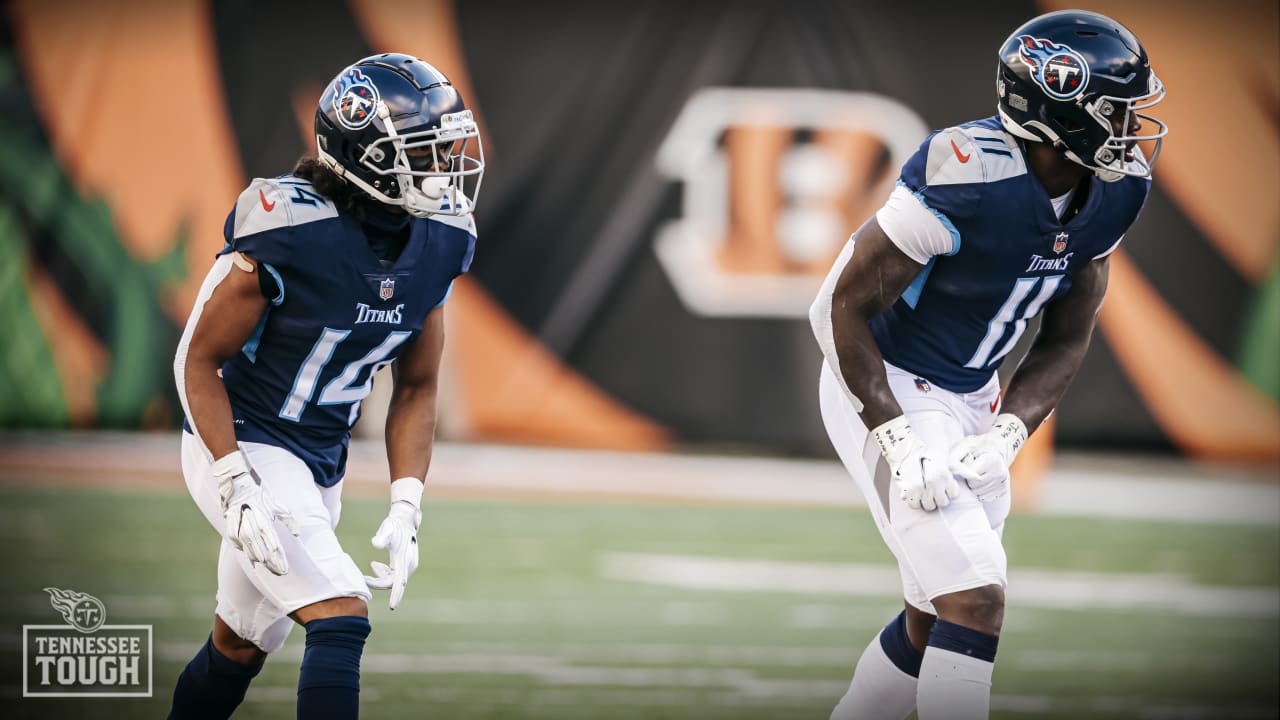 See AJ Brown's 1-armed TD catch in Tennessee Titans-Bengals playoff game