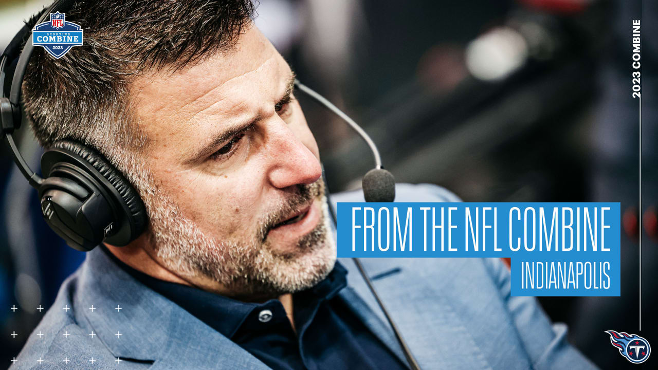 Hot Topics With Titans HC Mike Vrabel From the NFL Combine