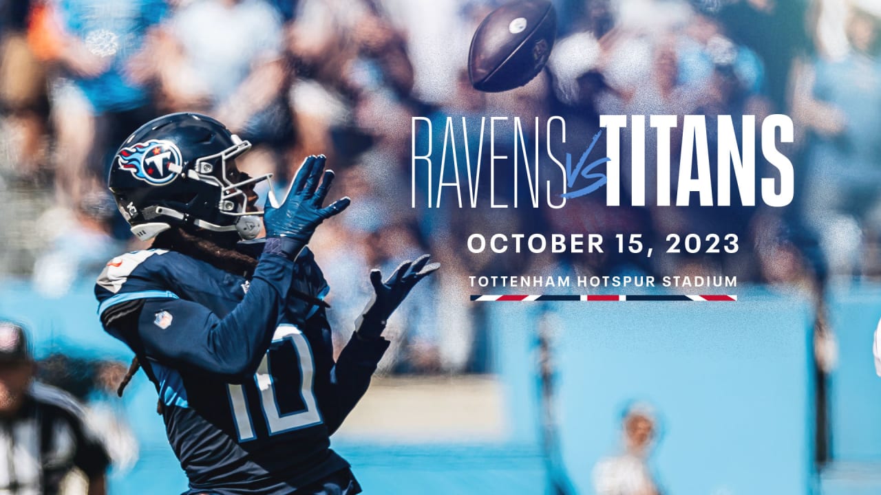 Ravens returning to London with game against Titans on Oct. 15