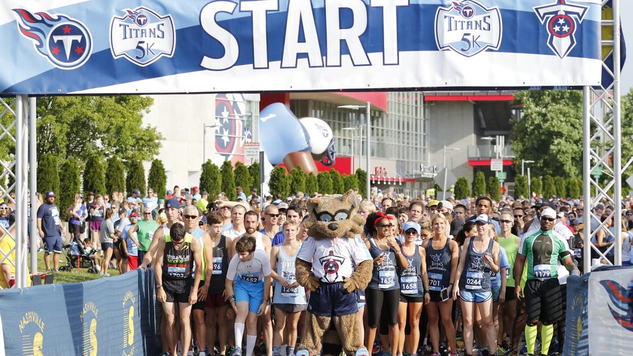 Titans Host Annual 5k Walk-Run at Nissan Stadium