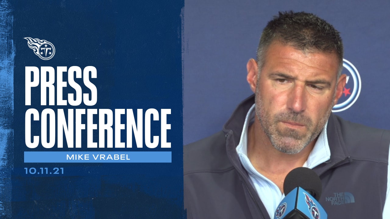 Titans Head Coach Mike Vrabel Press Conference