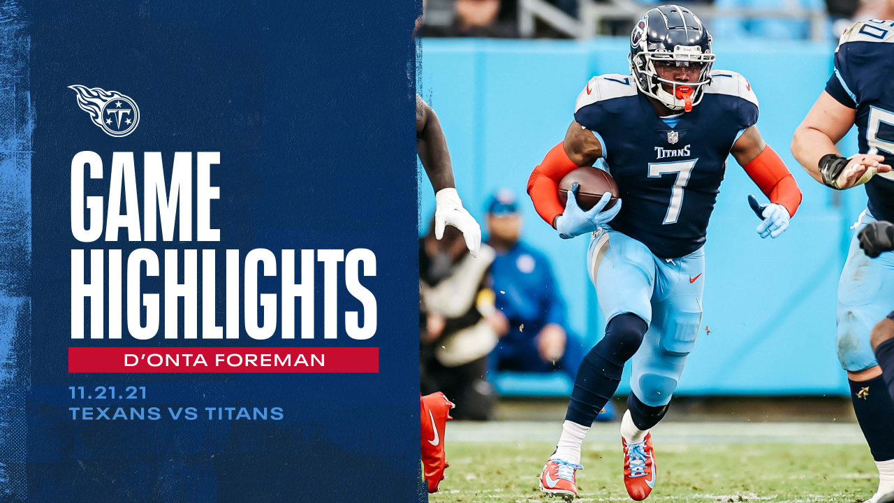 5 things to know about Tennessee Titans running back D'Onta Foreman