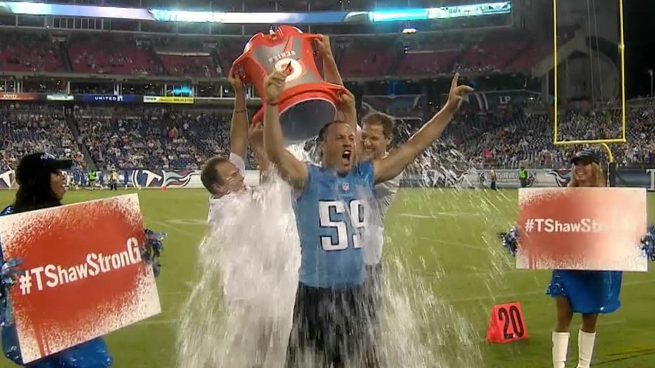 Former Titan Tim Shaw fights ALS: 'Above all, there's peace'