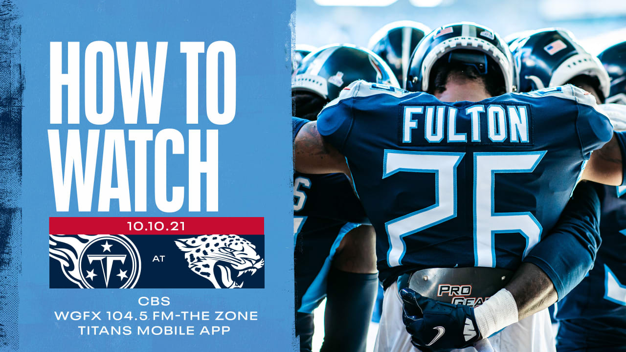 Watch Titans vs. Jaguars: How to live stream, TV channel, start