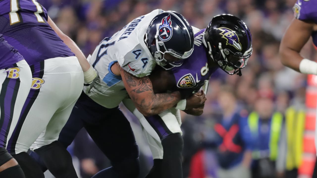 Top Plays by Titans Defense vs. Ravens AFC Divisional Round