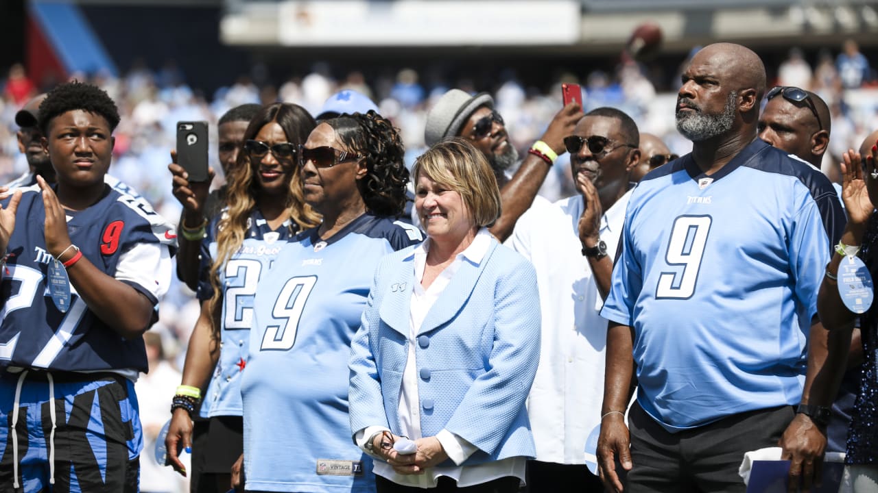 Eddie George and Steve McNair Jersey Number Retirement Ceremony