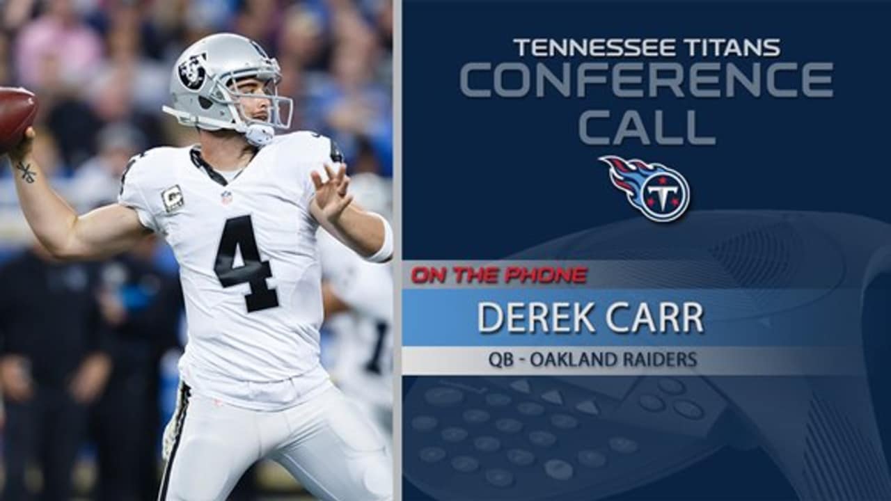 Derek Carr to be released today Raiders Titans Saints - Music City Miracles